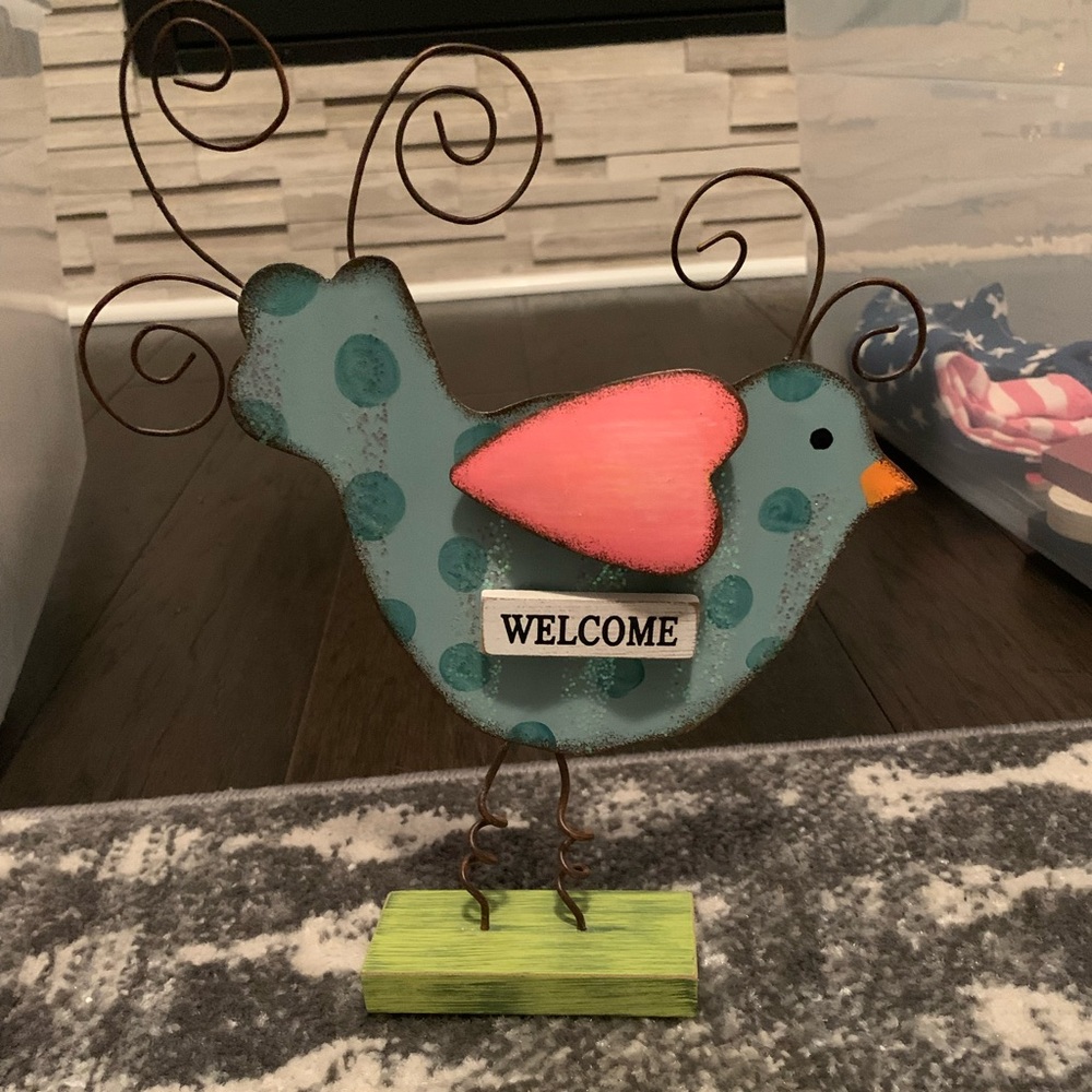 Easter holiday decor - Easter chick sign